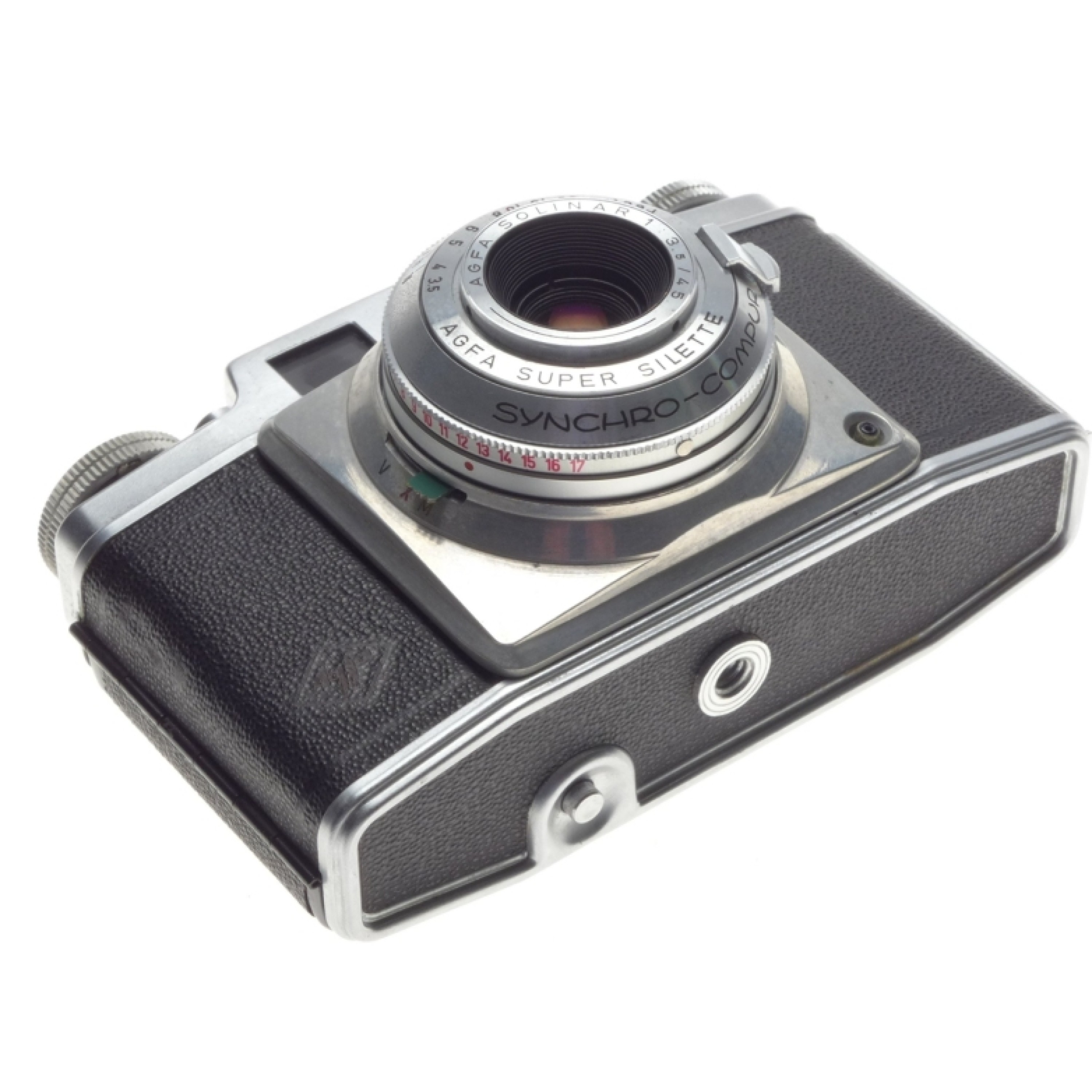 Agfa Super Silette Point and shoot Vintage 35mm film camera